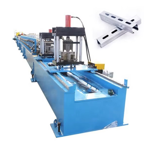 Hochwertige Solarpanel-Federbein kanal maschinen Uni strut <span class=keywords><strong>C</strong></span>-Kanal-Photovoltaik-Stütz walzen form maschine - Product Image 1