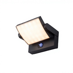 Lámpara Solar de Jardín de Aluminio de Alta Calidad con 100 LED, IP54 Impermeable, Sensor de Movimiento, Giratoria, de Pared, Luz Blanca Cálida de 3000K - Product Image 2