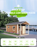 Maison conteneur détachable, mini-maisons de Chine, maison préfabriquée modulaire, petit bureau conteneur, maison de luxe portable