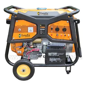 Factory custom 7000W 8000W 7Kva 8Kva 7Kw 7.5kw 8KW 18HP Air-cooled Single Cylinder Power Engine Gasoline Generator