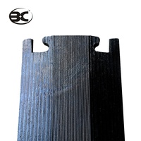 Protection de câbles en caoutchouc OBC, direct usine, gaine de protection pour intérieur, réducteur de vitesse, 1000x140x20mm, taille intérieure 15x35mm, 1,5kg