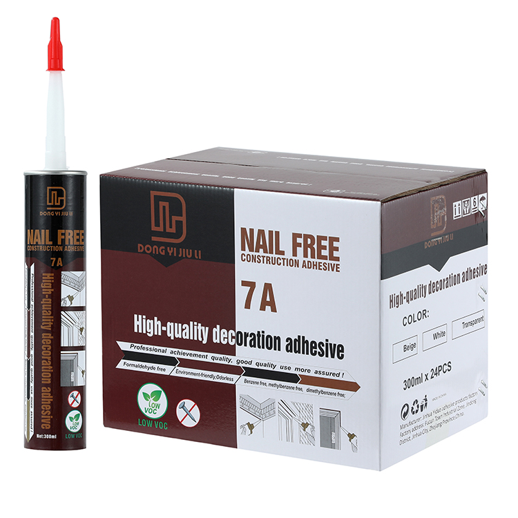 Top Quality wood edge band glue no more nails ceilicone no nail construction chloroprene adhesive