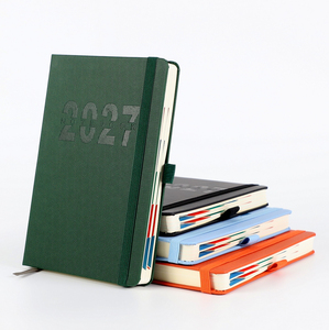 Agenda Giornaliera Colorata Verde Personalizzata con Stile Competitivo e Prezzo Vantaggioso, Quaderno Planner con Elastico, Agende e Diari - Product Image 1