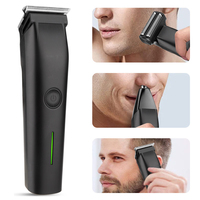 Nouvelle tondeuse à cheveux électrique professionnelle multifonctionnelle 3 en 1 pour hommes, tondeuse à cheveux, tondeuse à poils de nez, kit de coupe