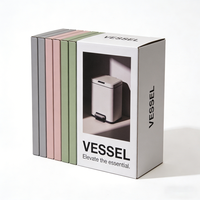 Conteneurs personnalisés, poubelles, boîtes d'emballage, poubelles en papier laminé, boîtes d'emballage, poubelles en carton ondulé, boîtes de rangement pour déchets