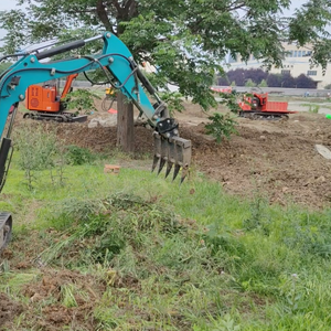 Mini Ekskavatör Tırmık Aparatı, Çiftlikler ve Meyve Bahçeleri İçin İdeal - Product Image 6