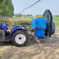 Pulvérisateur agricole Lingfeng neuf à 3 points pour tracteur, 500L, haute efficacité, équipement agricole pour vergers, avec boîte de vitesses