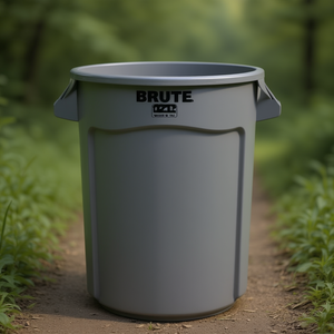 Bidone per Rifiuti Brute 121 L Grigio per Uso Commerciale - Product Image 3