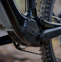 Nouveau modèle 2025 amflow Amflow PL Carbon Pro 800wh Vélo de montagne électrique à suspension intégrale Noir/God amflow Ebike
