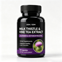 Kapsul Milk Thistle OEM/ODM untuk Detoksifikasi & Pembersihan Hati, Dukungan Hati & Peningkat Imunitas