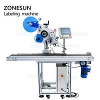 Zonnesun ZS-TB831S — autocollant avion automatique, Machine applicante de marquage latérale sur Surface de bouteille, carrée et plate pour boîtes