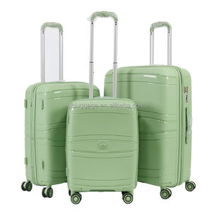 공장 도매 수하물 세트 <span class=keywords><strong>3</strong></span> 피스 PP 경갑 가방 세트 휴대 수하물 세트 확장 가능한 PP 여행 수하물 세트 - Product Image 1