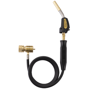 Torcia a fiamma singola autoaccendente JH-3Pro per saldatura e brasatura in HVAC MAPP/GPL Propano con valvola manuale portatile per saldatura - Product Image 5