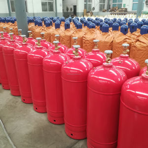 Cylindre d'acétylène de soudage 40L Utilisation de soudage Équipement de soudage à l'acétylène Bouteilles d'acétylène d'oxygène - Product Image 1