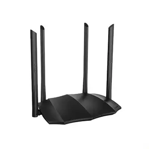 Global Version Tenda Wireless WiFi Support IPV6 Home Coverage Dual Band Smart APP Router AC8 AC1200M