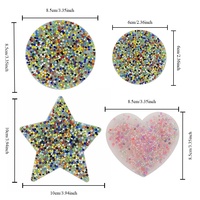 Jouets anti-stress en silicone souple pour le soulagement du stress - Unisexe, jeunes, colorés, tailles 6/8/10 cm