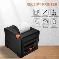 Terlaris POS-8360 USB Thermal Label penerimaan POS Printer hitam dan putih 80mm Printer termal dengan pemotong