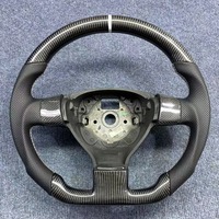 Expédition rapide Volant en fibre de carbone mate authentique pour VW Golf MK4 GTI R32 Passat B6