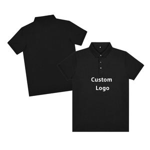 Polo in Poliestere con Motivo Ricamato, Maglietta Sportiva Traspirante per Golf, Lavoro, Pesca, Uniforme Personalizzata - Product Image 1