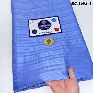 スイスのMikemaycallスイスVoileレース100% コットンTissu Africain Brodコットンテキスタイル - Product Image 1