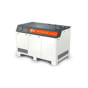 Bomba de vacío de paletas rotativas lubricada con aceite Busch R5 Ra 1000 1600 A Plus, motor eléctrico trifásico, conexión de brida, descarga de 1 pulgada - Product Image 2
