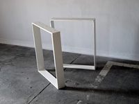 Pieds de table en acier de haute qualité, robustes, noirs, modernes, industriels, pour meubles, bureau, salle à manger