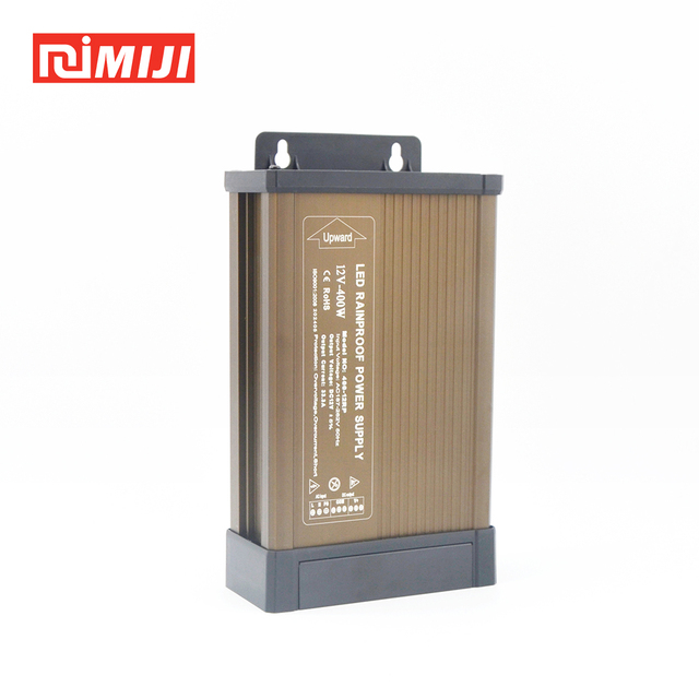 5V 24V 12V 60W 100W 200W 300W 400W Rainproof Switching Power Supply Transformer IP65 for Outdoor Lighting