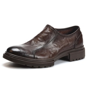 Zapatos de Vestir Casuales de Cuero Genuino para Hombre, Modelo 2026, Suela Suave, Combinan con Todo, de Piel Vacuna, para Negocios y Eventos Formales - Product Image 5