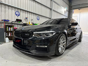 شفة أمامية من ألياف الكربون طراز G30 MP لسيارات BMW الفئة الخامسة G30 520i 530i 540i، فاصل الصدام الأمامي، طقم تعديل الهيكل 17-20 - Product Image 4