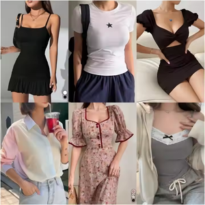 L Gemischte Luxus Designer Vintage Kleid Bundle Second-Hand Marken bekleidung aus Import behältern Sparsamkeit Kleidung Gebrauchte Kleidung - Product Image 2