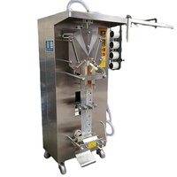 Machine de remplissage et de scellage de liquides à grande vitesse avec contrôle automatique de la température, compteur et ensacheuse multifonction pour lait de soja et huile
