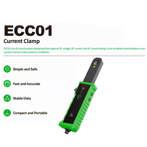 SmartSafe penjepit arus ACE ECC01, alat diagnostik arus/tegangan DC akurat cepat portabel kecil untuk listrik otomotif <span class=keywords><strong>BMW</strong></span> - Product Image 2