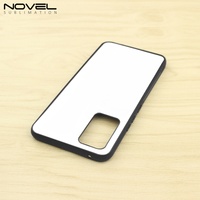 Étui de téléphone portefeuille 2D en TPU+PC+aluminium pour la série Vivo V, personnalisable par sublimation, modèle vierge pour V21e, fabrication OEM