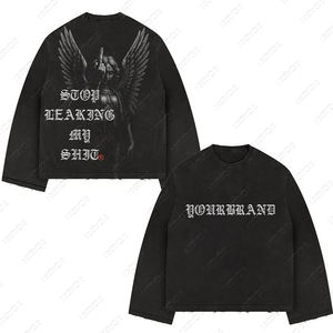 Fabrication sur mesure, veste d'hiver pour homme, vintage, double couche, manches longues, fermeture éclair, col rond, uni, décontracté, coupe classique, coton/polyester - Product Image 2