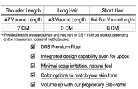 Chignon synthétique coréen pour femme, extension de chignon élastique, postiche pour chignon ou coiffure relevée (A-7)