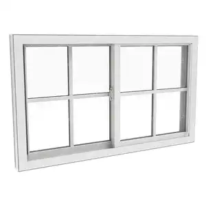 Customized Factory Price Double Hung Vinyl Windows Aluminum Windows Single Hung Window