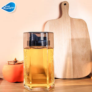 Bouteille de miel pot spécial en verre bouteille à bouche qui fuit de haute qualité 200ml 250ml 360ml 500ml ménage <span class=keywords><strong>épaissi</strong></span> verre hexagonal miel j - Product Image 4