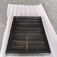 Vitrine personnalisée pour figurines miniatures 11x14 pouces, style américain, en bois, avec acrylique anti-UV à 98 %, pour décoration murale.