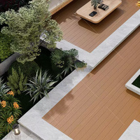 Planche de terrasse composite co-extrudée de qualité supérieure 145x21mm