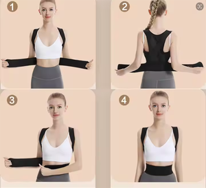 Corset de clavicule respirant orthèse orthopédique ceinture correcteur de Posture d'épaule soutien du dos - Product Image 6