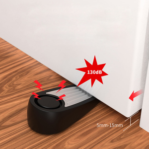 Tamaño Mini 130dB Mujeres Niñas Seguridad en <span class=keywords><strong>Hotel</strong></span> Casa Apartamento Ventana Puerta Sensor abierto Alarma Ventana Puerta Tope Alarma antirrobo - Product Image 3