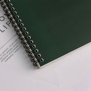 Carnet à spirale personnalisable A4/A5/B5 promotionnel d'usine, 100 feuilles, meilleur papier d'impression américain, couverture souple - Product Image 2