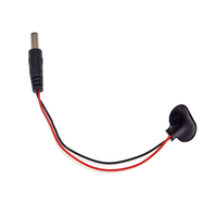 OEM/ODM Okystar T Type 9V Batterie Snap Câble de connecteur d'alimentation avec prise DC 2.1mm