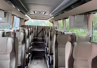 Autobus urbains de luxe diesel haute performance 52 places LCK6129H Zhongtong avec configuration de sièges 2+2