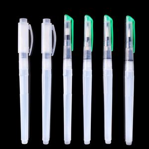 6Pcs <b>Refillable</b> Markers Paint Brush Water Brush Portable Soft Watercolor Brush <b>Pen</b> for Painting Drawing Art Supplies - Product Image 2