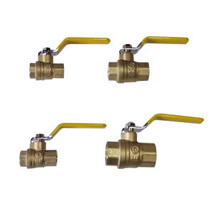 Válvula de bola de <span class=keywords><strong>Gas</strong></span> de latón certificado UL, DN15 DN20, 600WOG, 2 uds. - Product Image 1