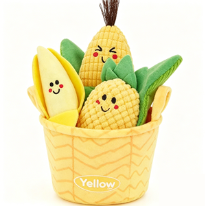 Juego de Frutas y Verduras de Peluche Montessori, de Algodón PP Suave, Clasificación de Colores <span class=keywords><strong>para</strong></span> Educación Infantil, Jardín de Niños, OEM - Product Image 4
