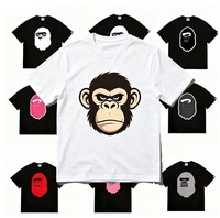 T-shirts pour hommes en coton, style décontracté, imprimés graphiques vintage, lettres, vêtements de créateurs américains, vente chaude
