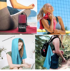 Serviettes de sport en microfibre personnalisées avec logo, séchage rapide, douces, multicolores, absorbantes, pour la gym et le fitness - Product Image 2