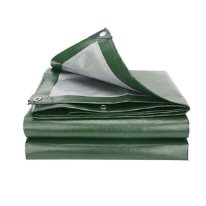 Tarpaulin Military Green Outdoor Tarp <b>Waterproof</b> Sunshade PE Plastic Multiple Sizes - Product Image 1